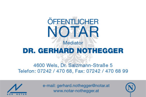 Notariat Dr. Gerhard Nothegger