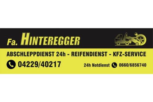 Abschleppdienst - KFZ Meisterbetieb Julian Hinteregger