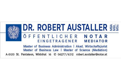 Dr. Robert Austaller - Öffentlicher Notar
