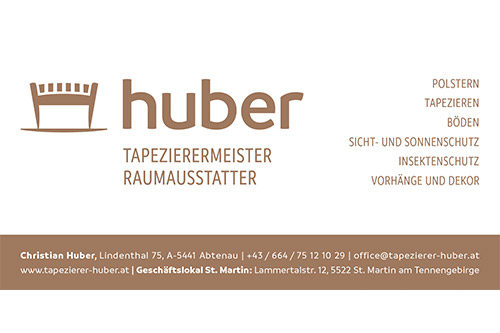 Huber Christian Tapeziermeister/Raumausstatter