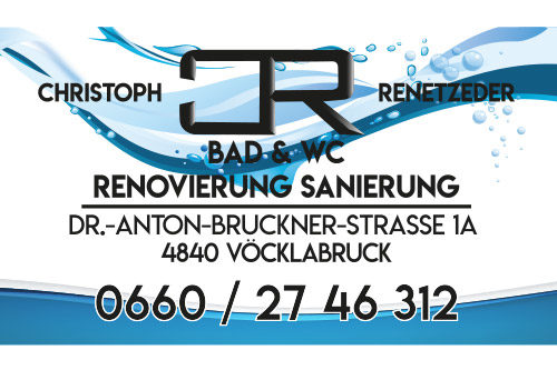 Christoph Renetzeder - Bad & WC Renovierung - Sanierung