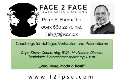 Face 2 Face Power Sales Coaching
