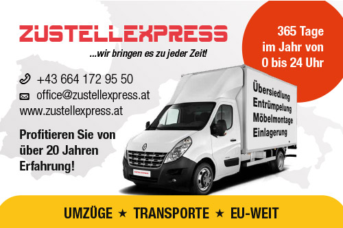 Zustellexpress Umzüge Transporte EU-Weit