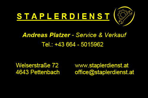 Staplerdienst Andreas Platzer