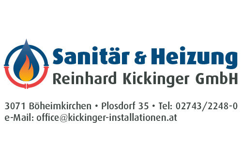 Sanitär & Heizungsinstallationen Reinhard Kickinger GmbH