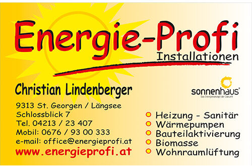Energie-Profi Lindenberger