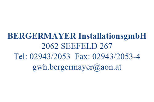 Bergermayer InstallationsgmbH