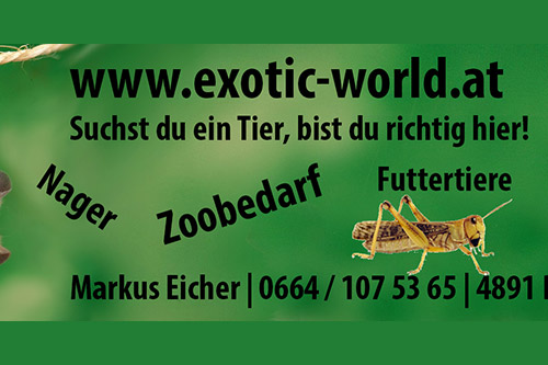 Exotic World Eicher - Zoofachhandel