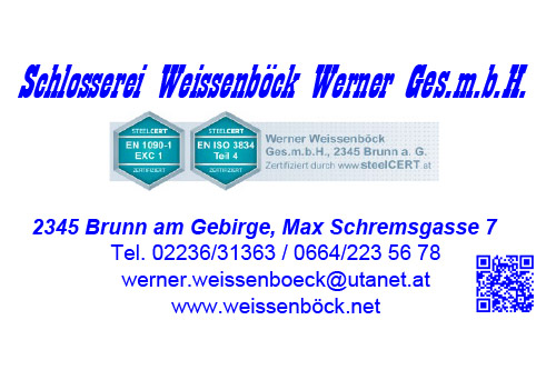 Schlosserei Werner Weissenböck GmbH