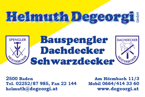 Bauspenglerei & Dachdeckerei Helmuth Degeorgi GmbH