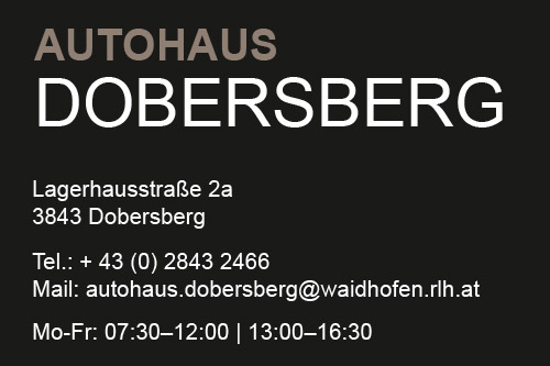 Autohaus Dobersberg RLH Waidhofen/Thaya eGen