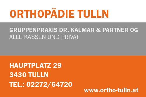 Orthopädie Tulln Gruppenpraxis Dr. Kalmar & Partner OG