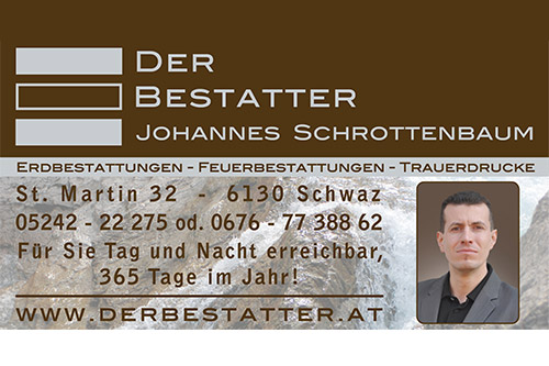 Der Bestatter Johannes Schrottenbaum